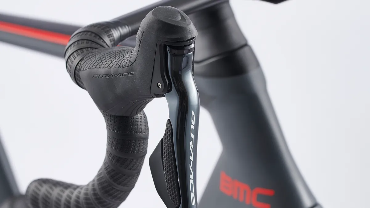 Dura-Ace levers and shifters on BMC Timemachine R01