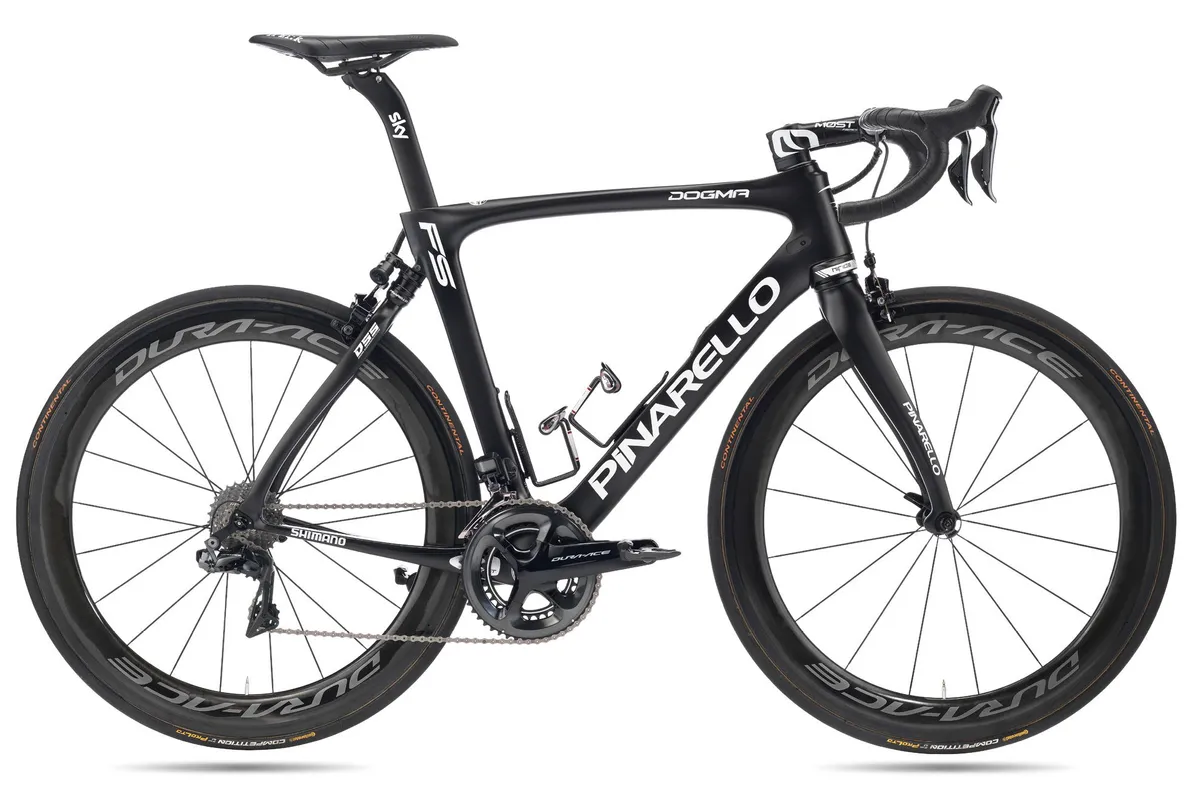 Pinarello has launched a full-suspension version of the Dogma