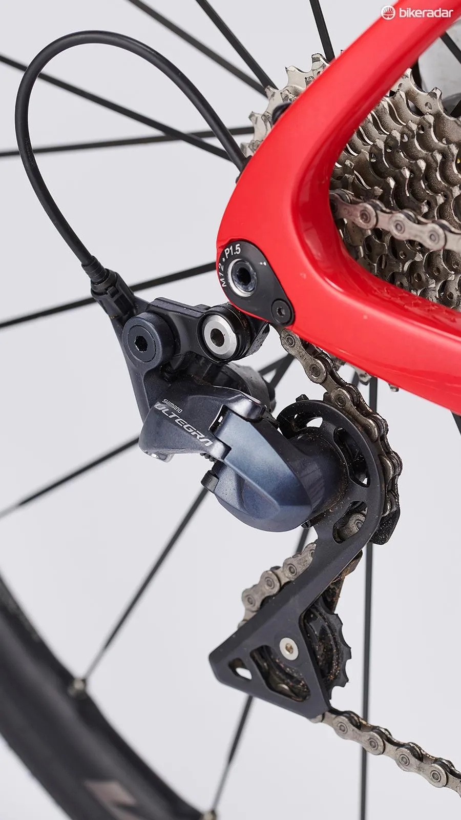 The Shimano Ultegra brakes are superb