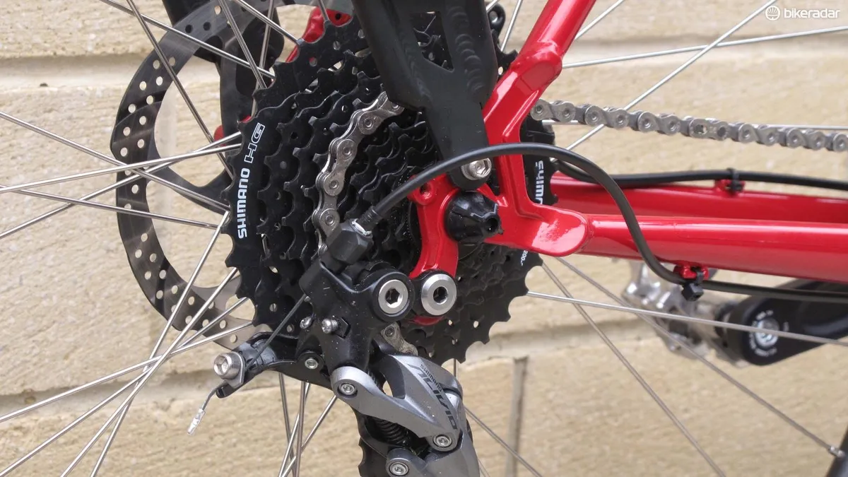The 11-36 cassette offers a gear for every occasion, and I love the 36t sprocket