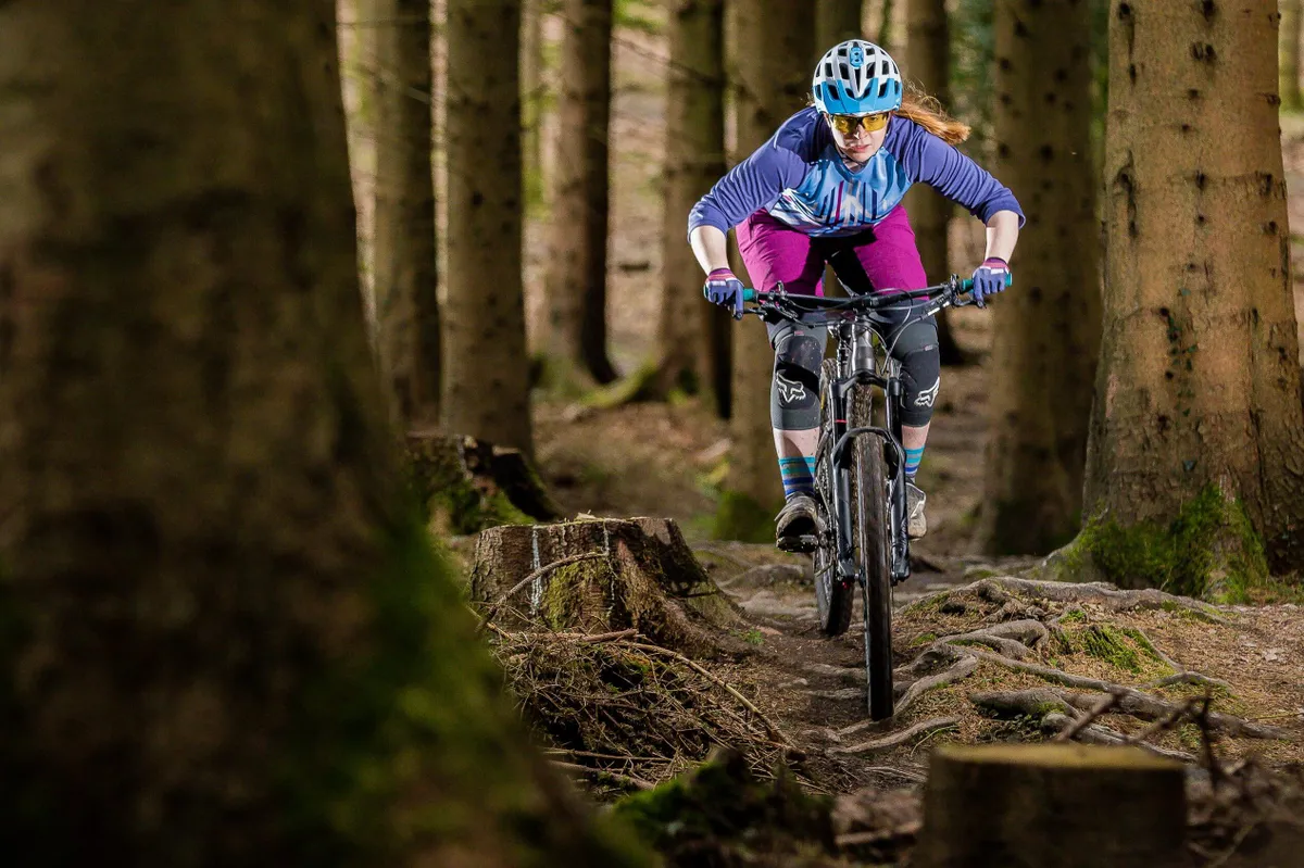 Most women's mountain bikes will have suspension tuned to suit lighter riders