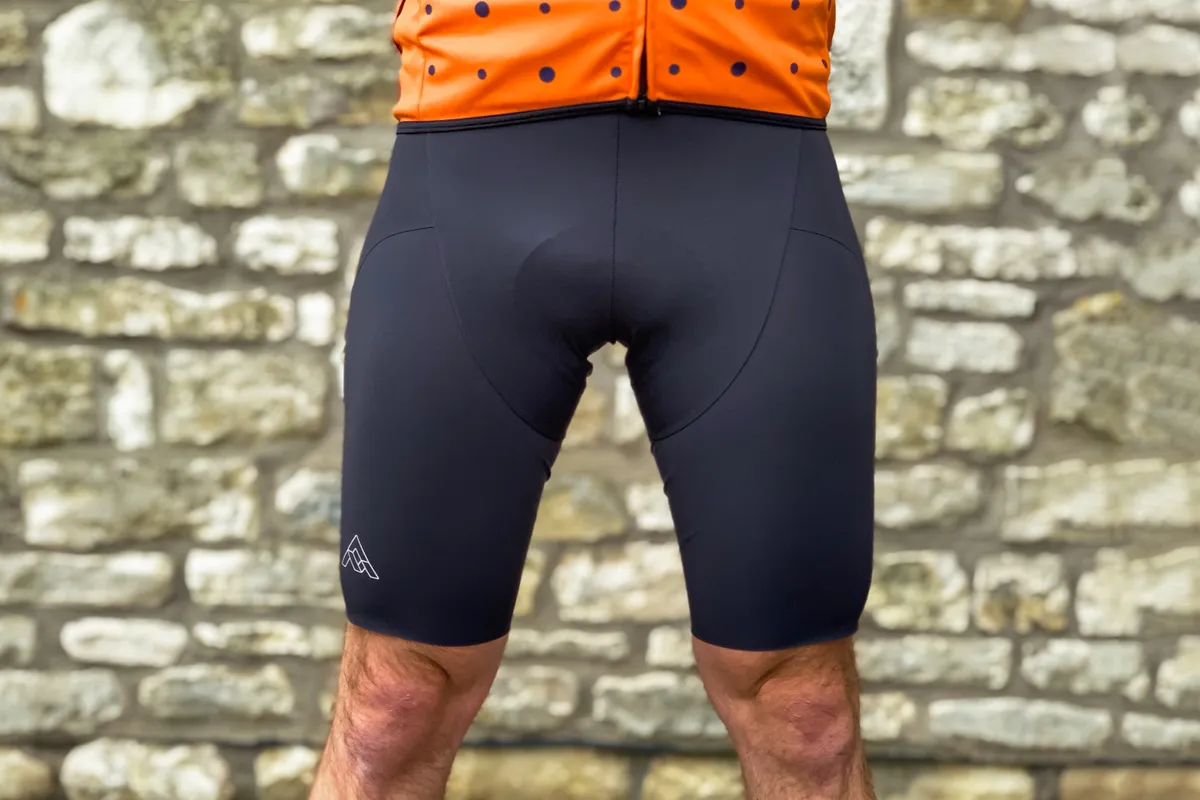 Man wears 7Mesh MK3 padded cycling short