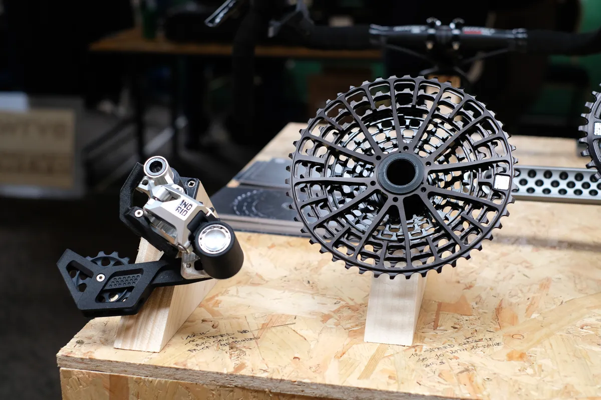 Ingrid components 1x12 groupset at Bespoked 2019