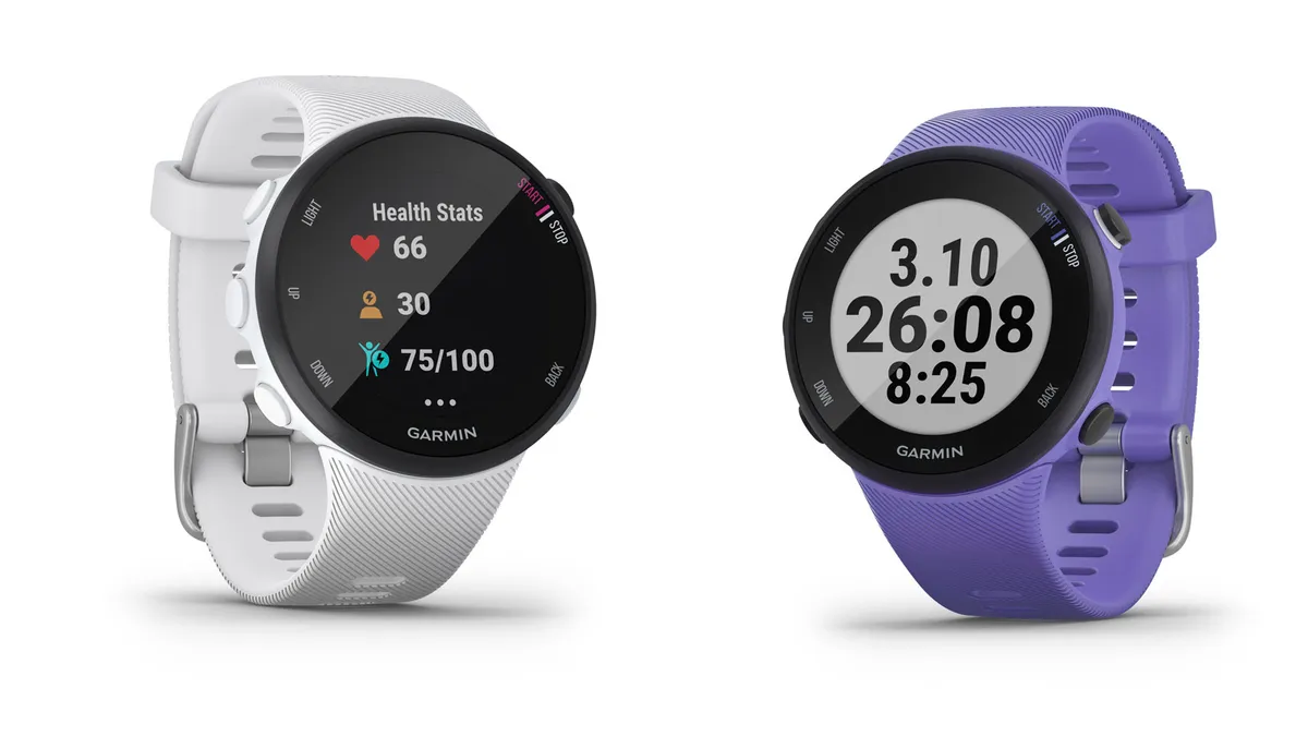 The Garmin Forerunners 45 and 45S