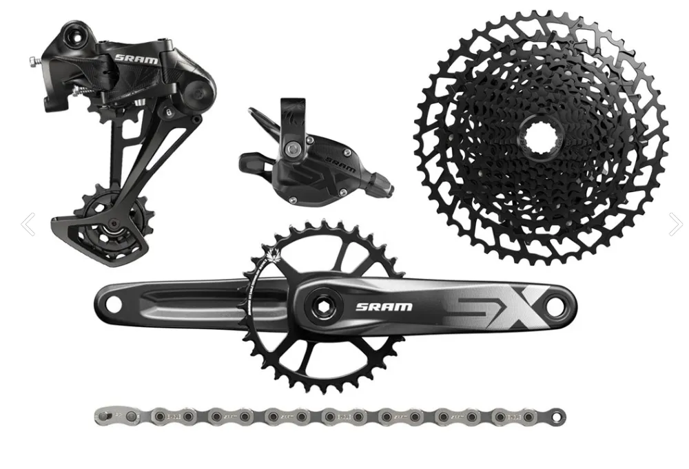 A picture of a SRAM SX Eagle groupset