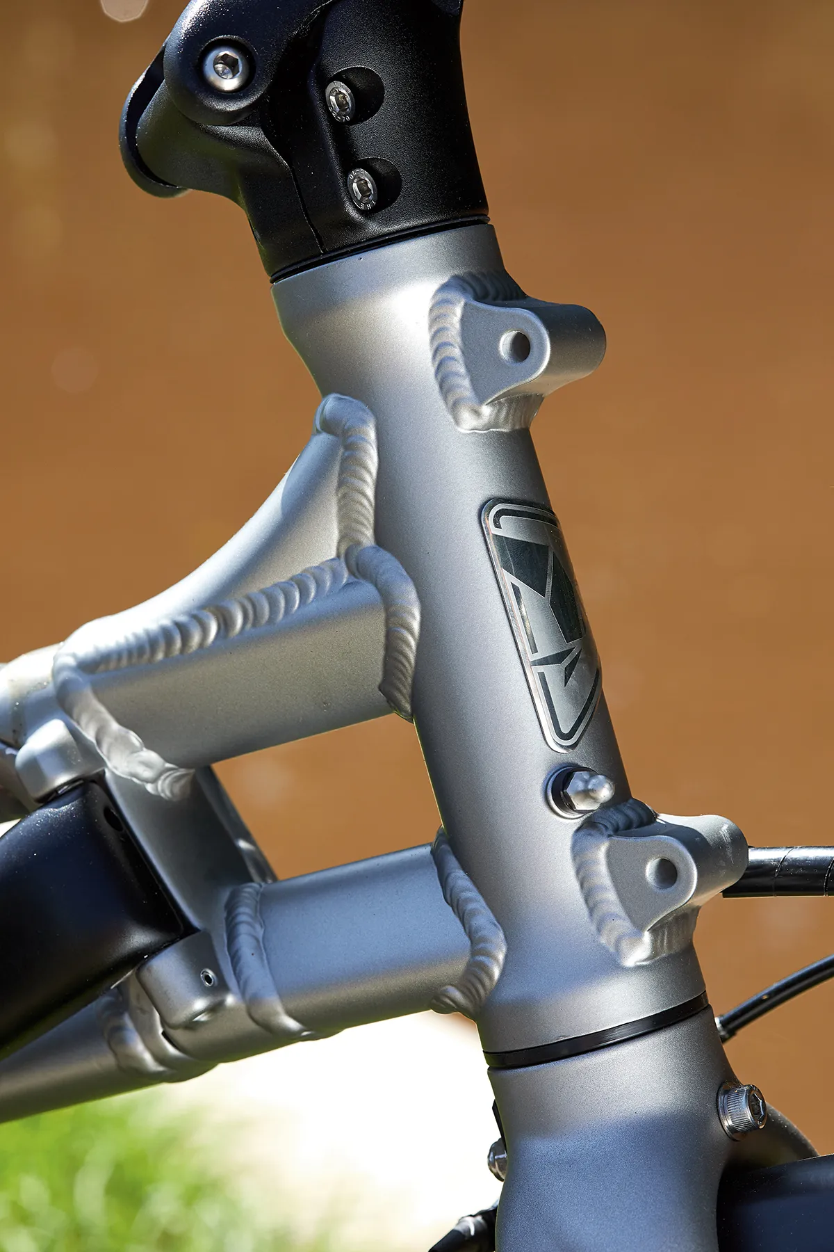 frame welding on tern folding bike