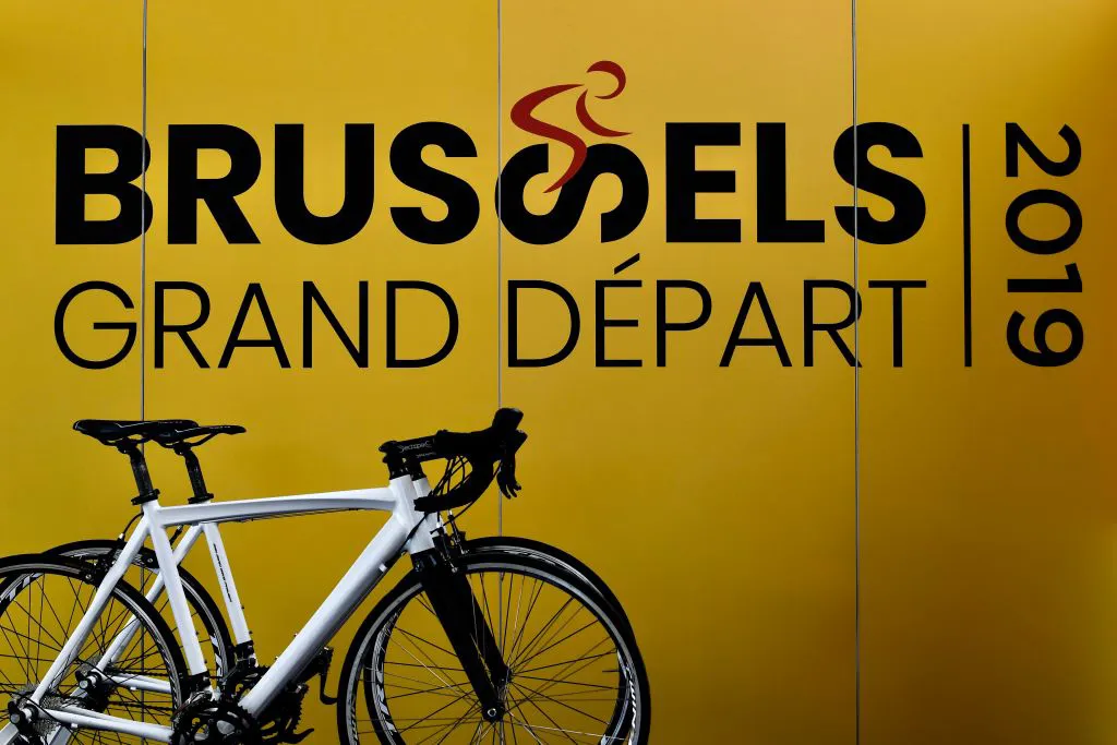Post advertising the Brussels Grand Départ of the 2019 Tour de France
