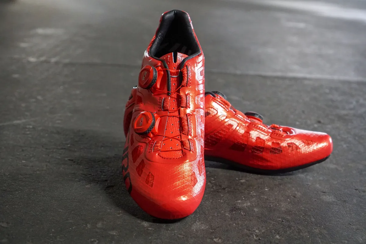 Giro Imperial red shoes