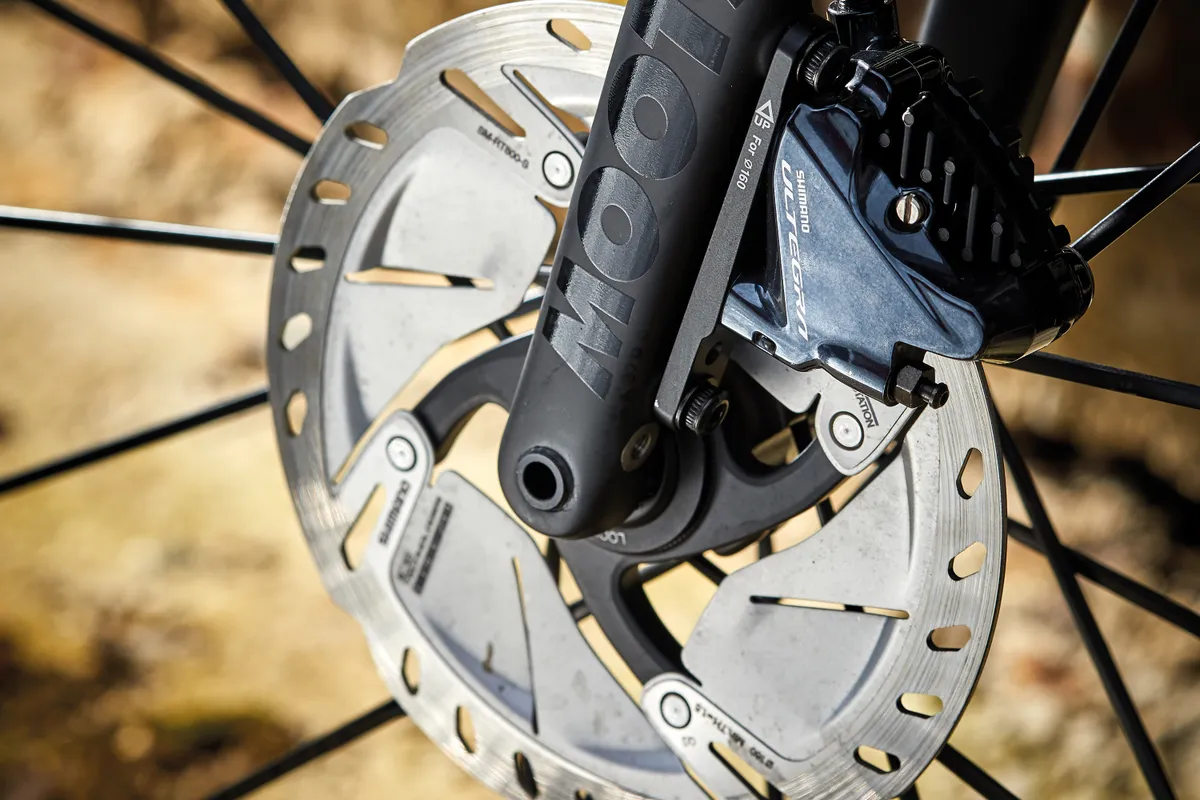 Hydraulic disc brakes on Moots Routt YBB