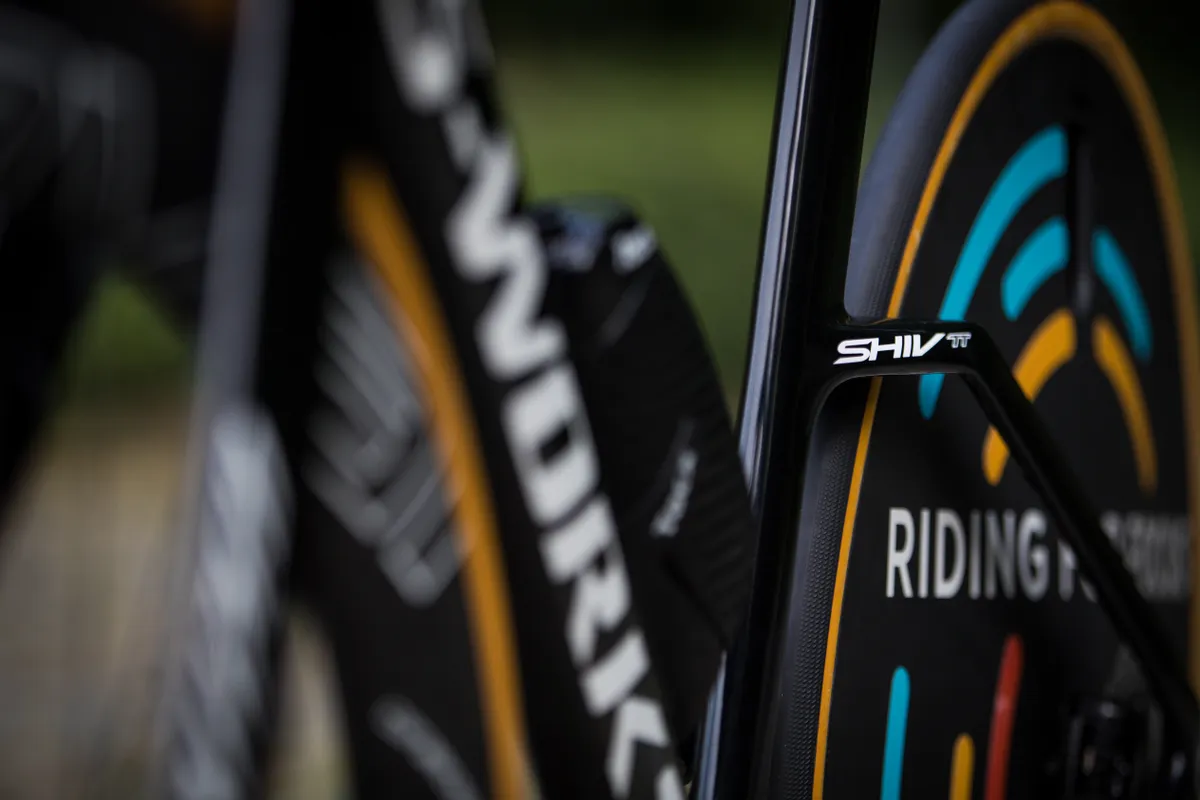 Kasper Asgreen's Specialized S-Works Shiv TT for 2019 Tour de France
