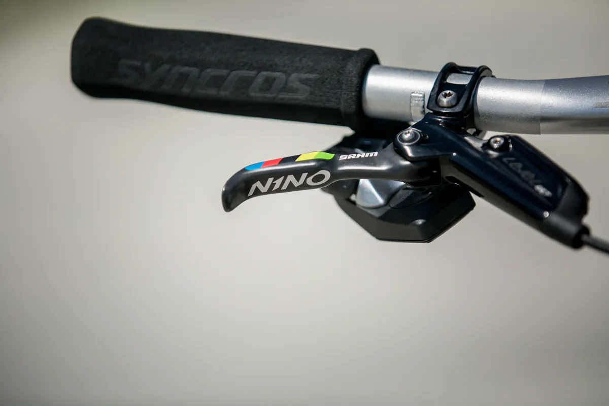Nino Schurter's Scott Spark RC 900 WC N1NO bike, brakes