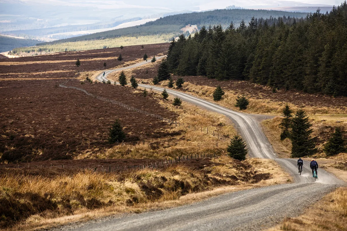 Kielder Forest is open to the public and anyone could ride a Dirty Reiver-like route any time they wished