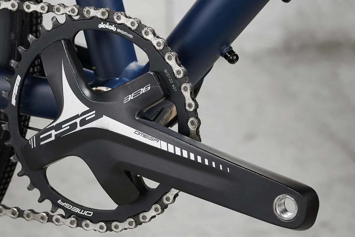 SRAM Apex 1x is joined by an FSA chainset