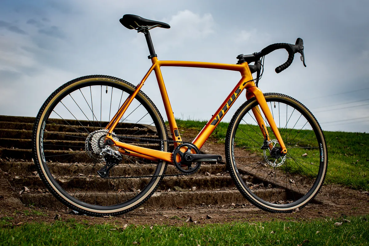 Vitus Energie CR 2020 bike in gold