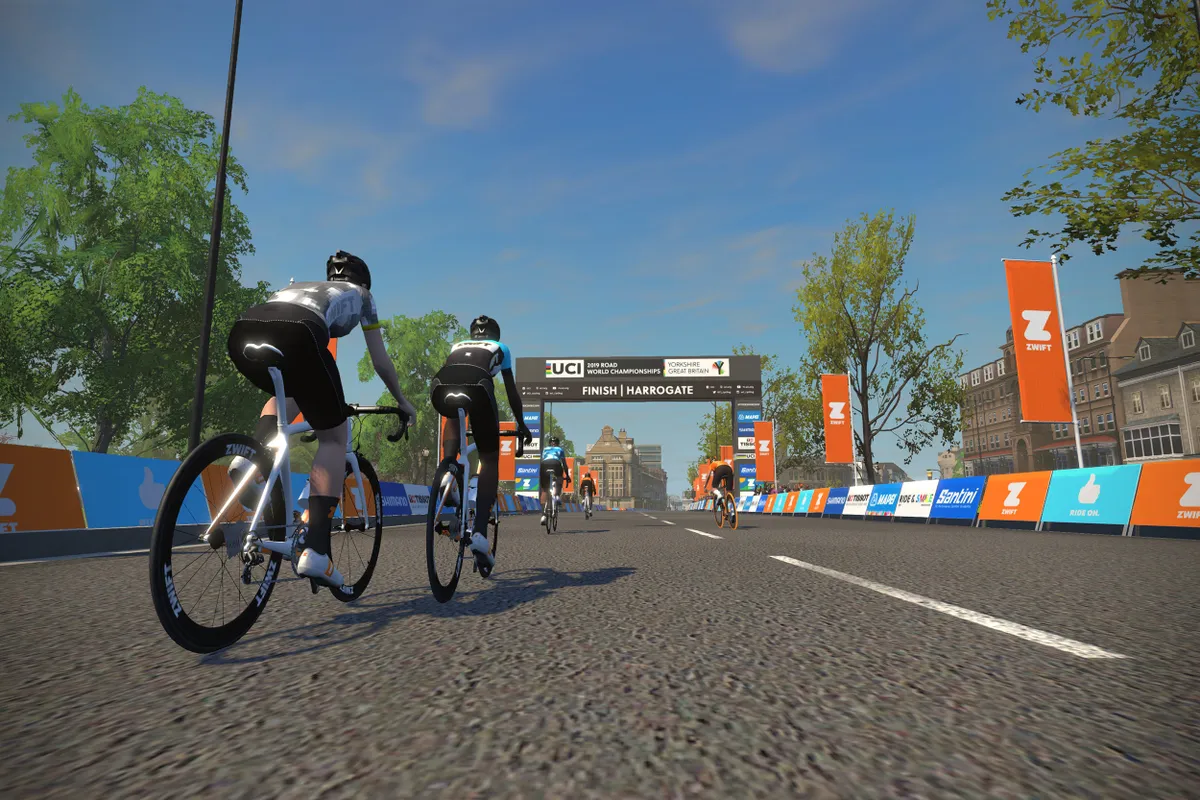 Zwift UCI World Champs Yorkshire Course 2