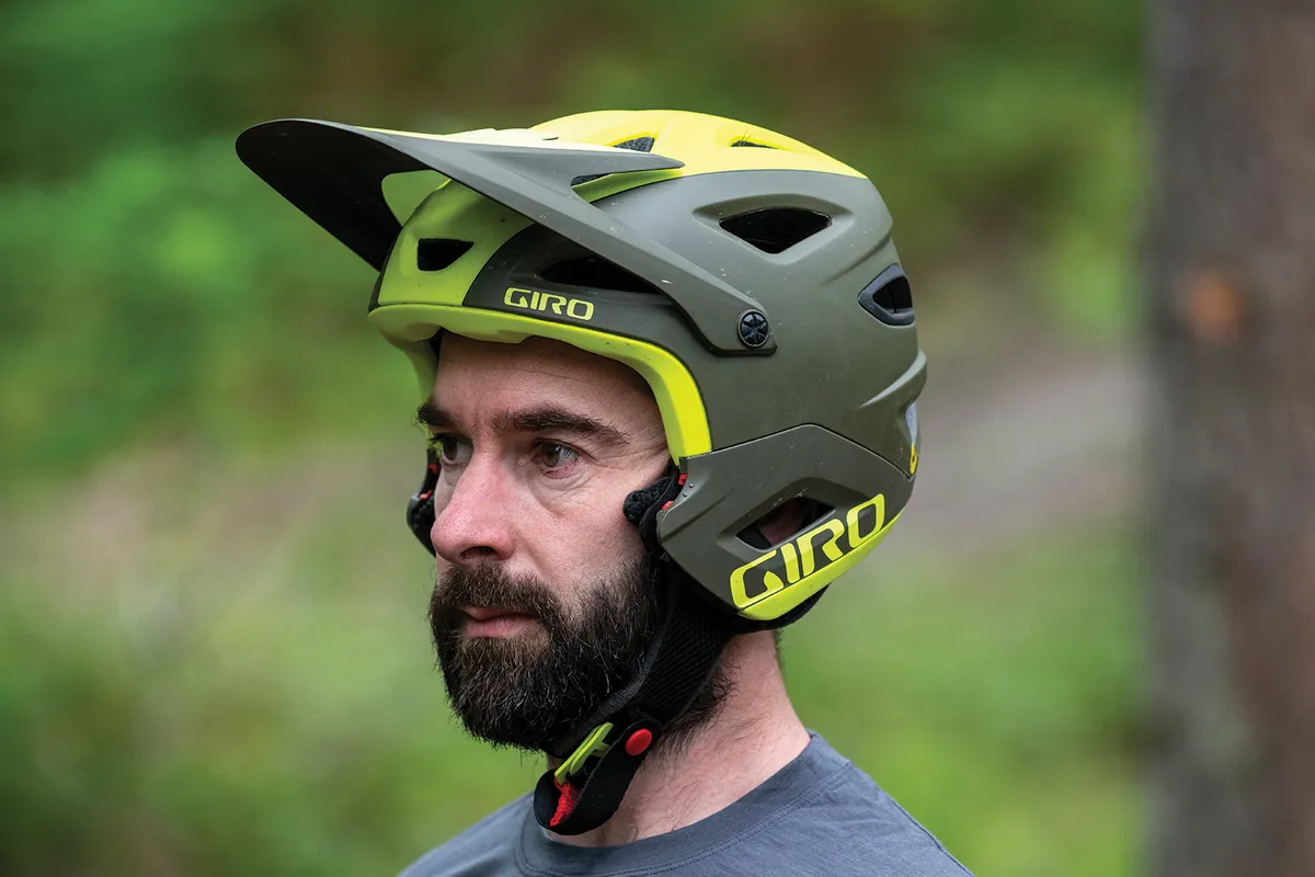 giro Switchblade MIPS convertible helmet in open mode