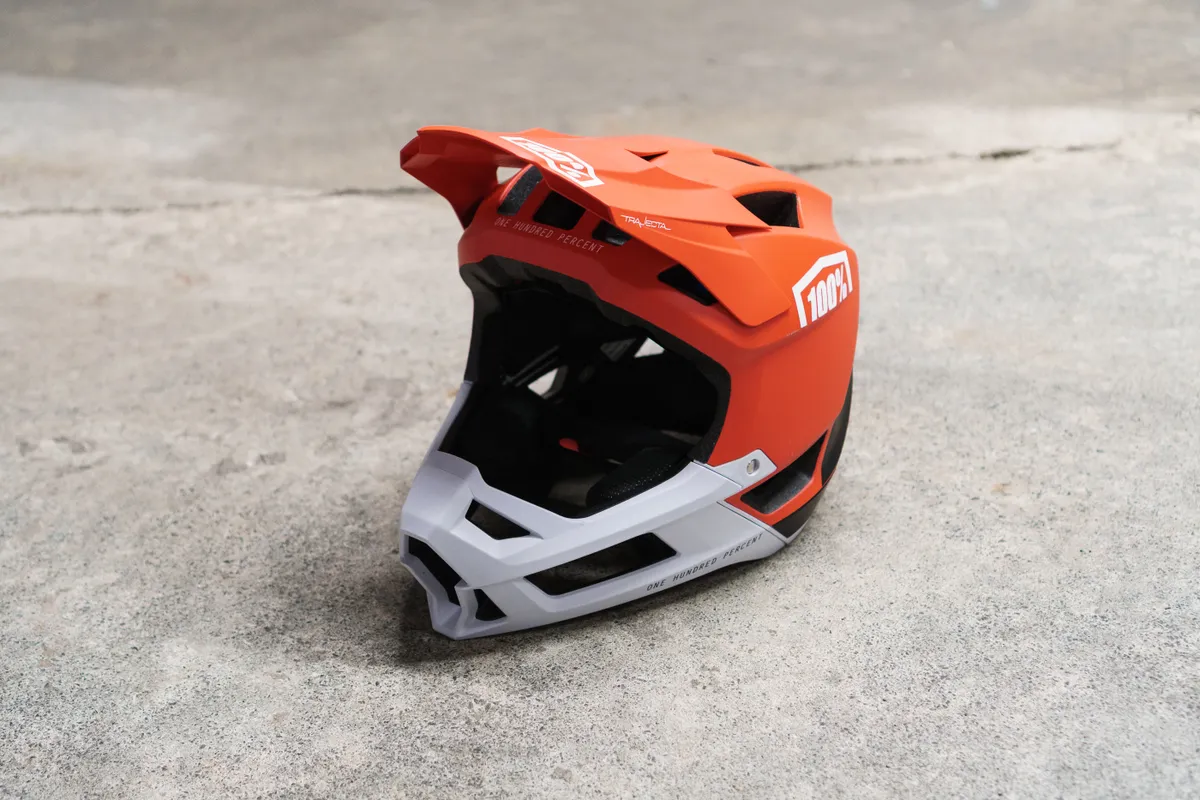 100% Trajecta full-face helmet