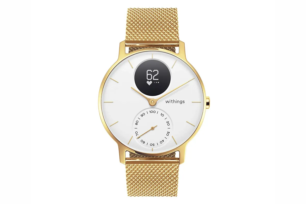 Withings gold smartwatch discount at Amazon