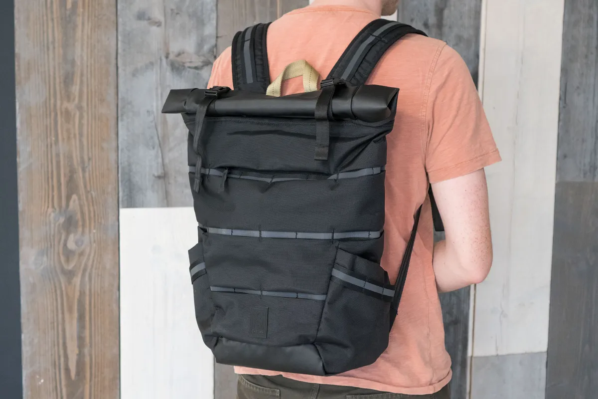 Backpack With Front Pocket And Two Side pockets Cordura Made In USA.