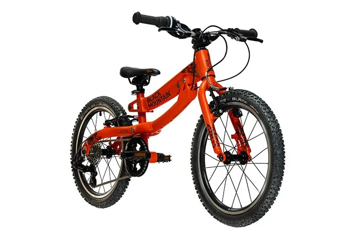 The Black Mountain Kapel children's bike is the smaller of the two models
