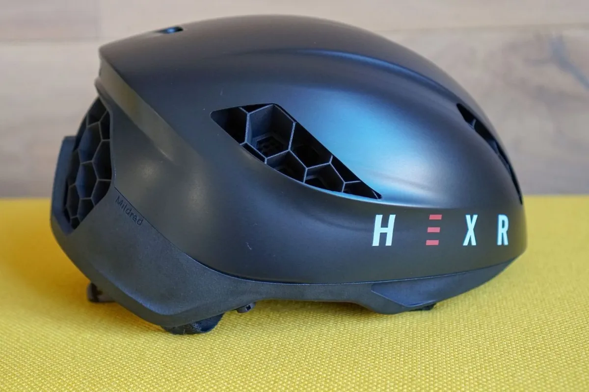 Hexr 3D printed helmet side