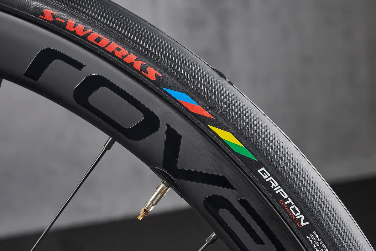 Turbo tyres on Specialized Tarmac Disc Expert