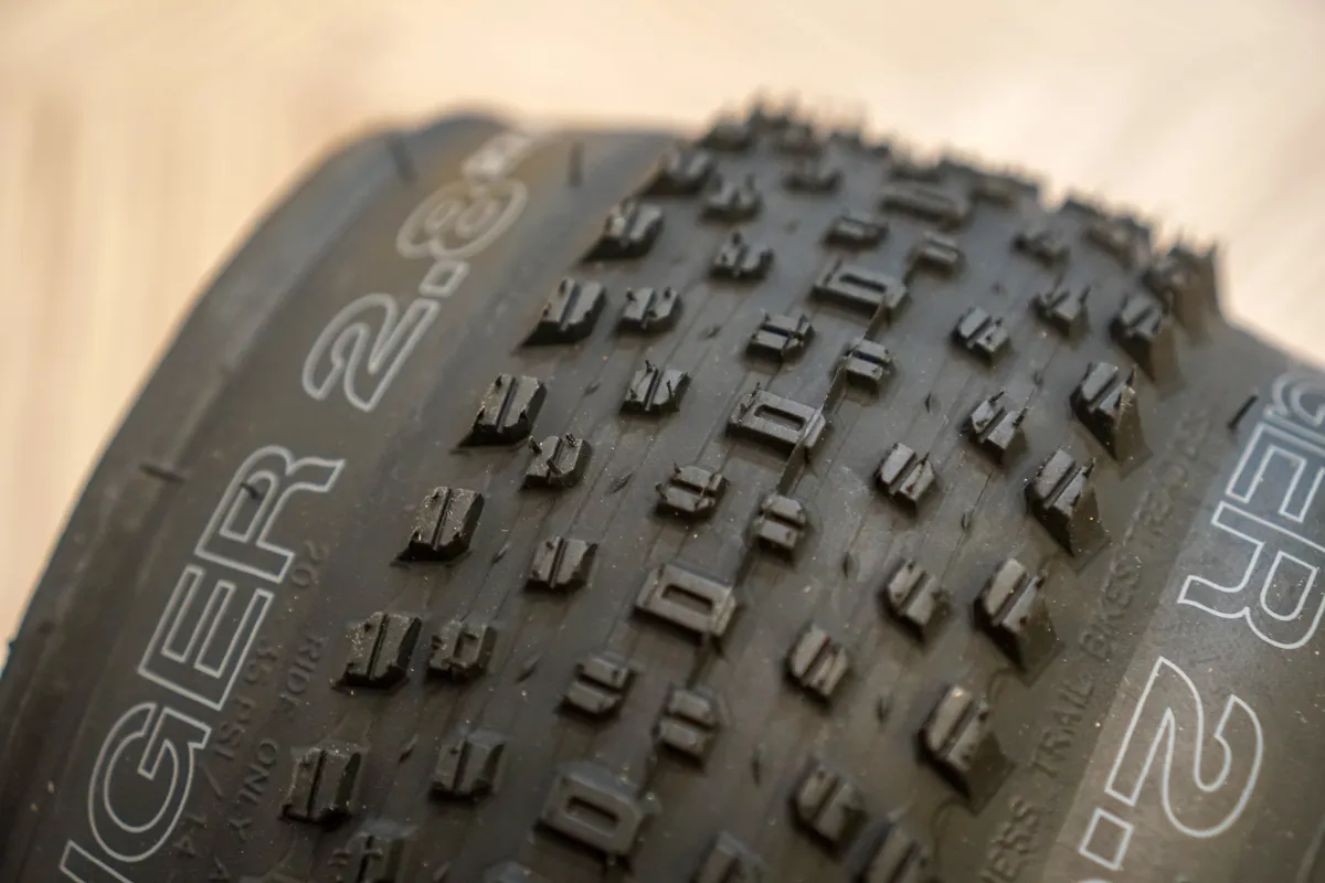 WTB Ranger tyres 27.5 x 2.8in tread close up