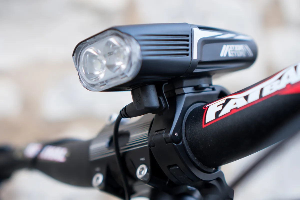 twin led front light for mountain bike