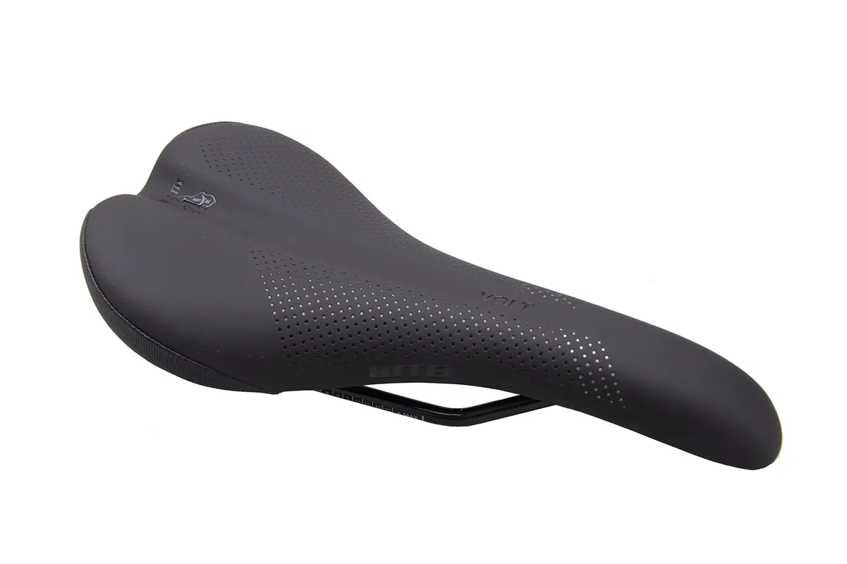 WTB Volt saddle features the company's new standard-issue microfibre material cover