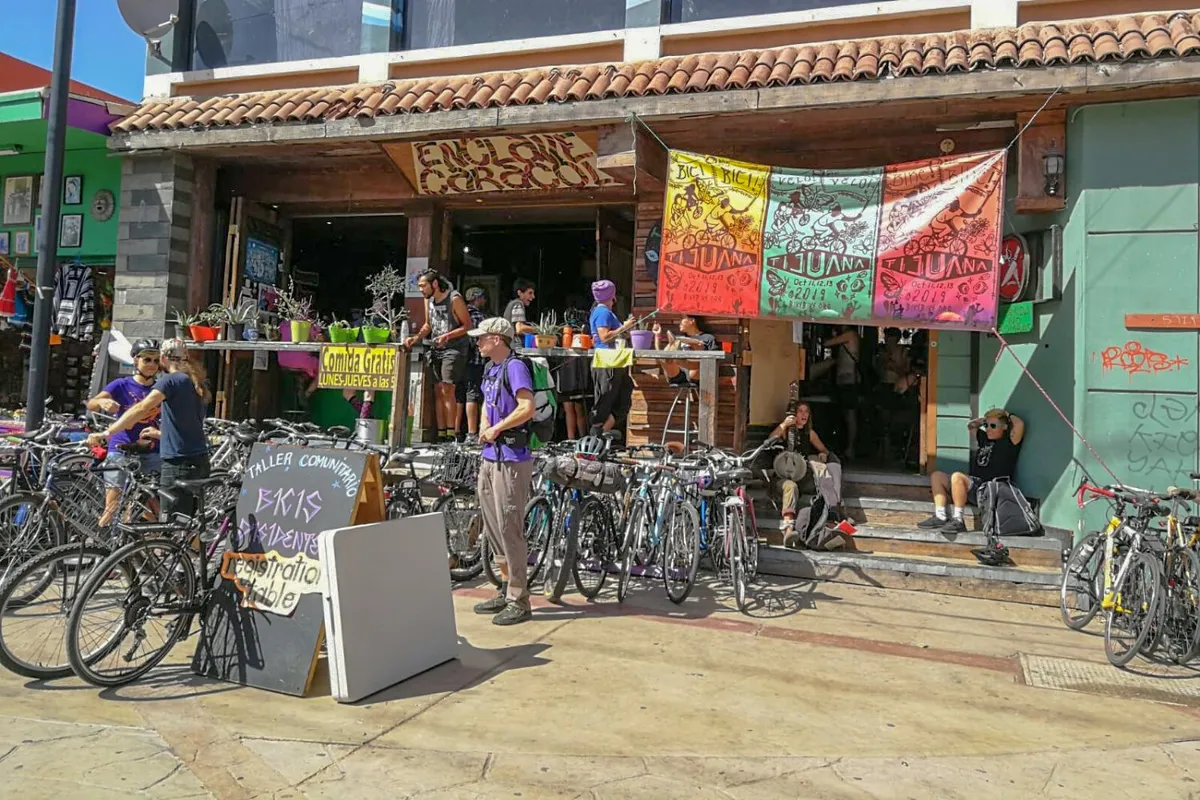 Enclave Caracol Bicis Disidentes BikeBike Tijuana 2019