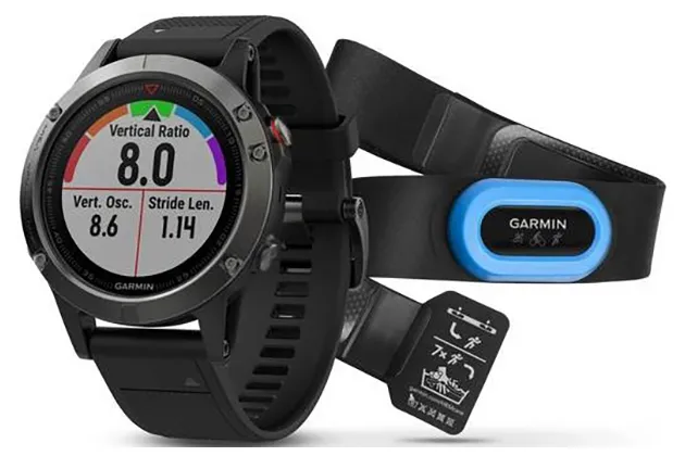 Garmin fenix 5 GPS Watch Performance Bundle