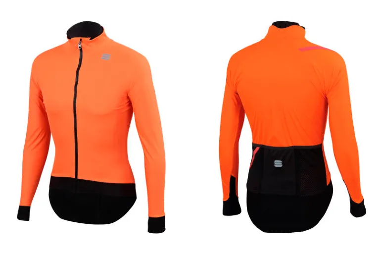Orange long sleeved jacket from the Fiandre Pro collection