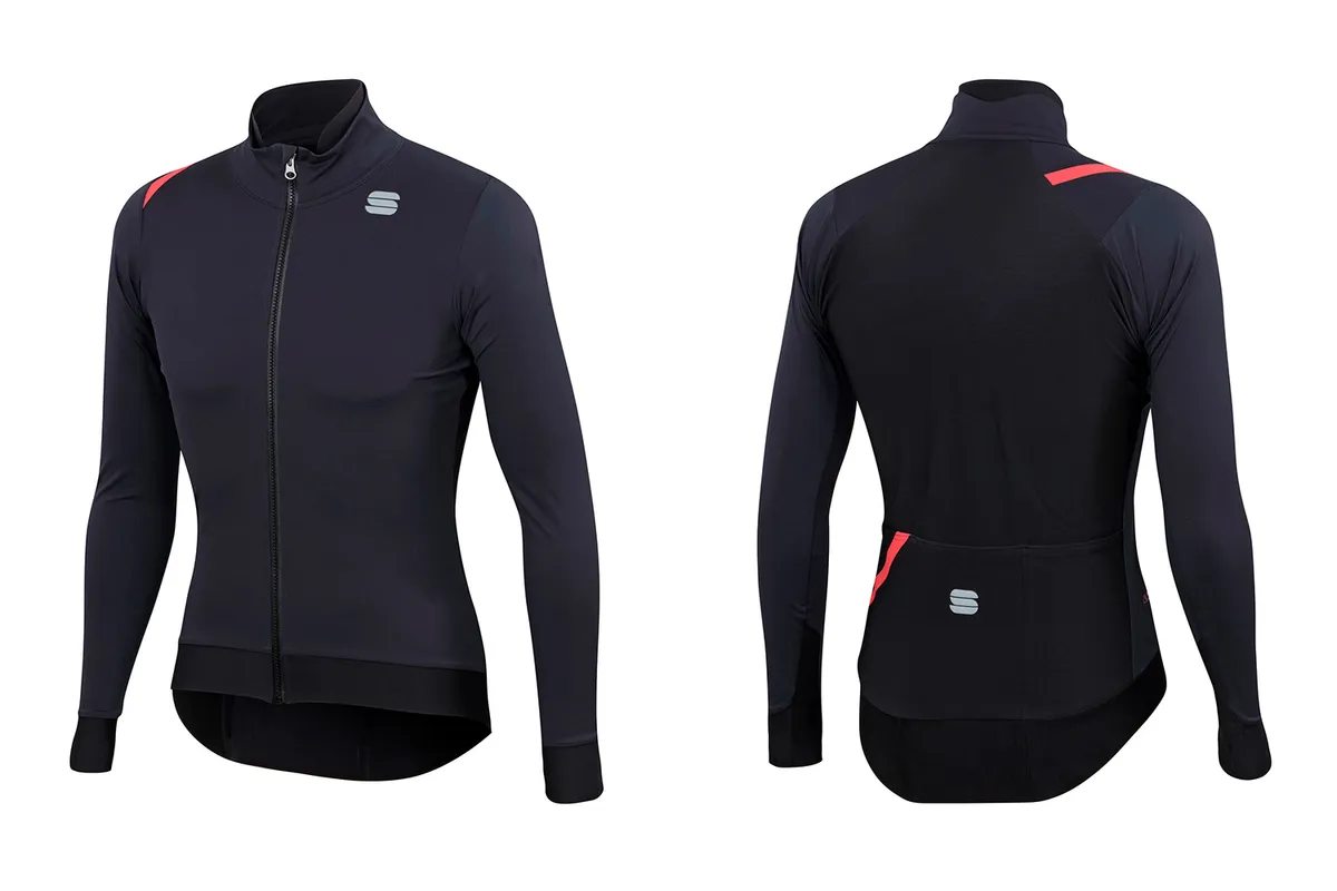 Long-sleeved black jacket from the Fiandre Pro collection