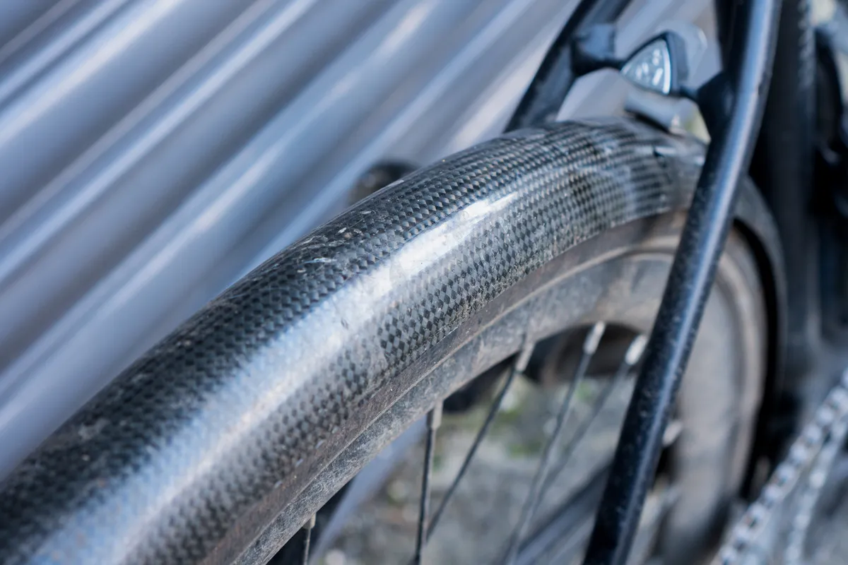 Swarf Cycles carbon fibre bicycle mudguards