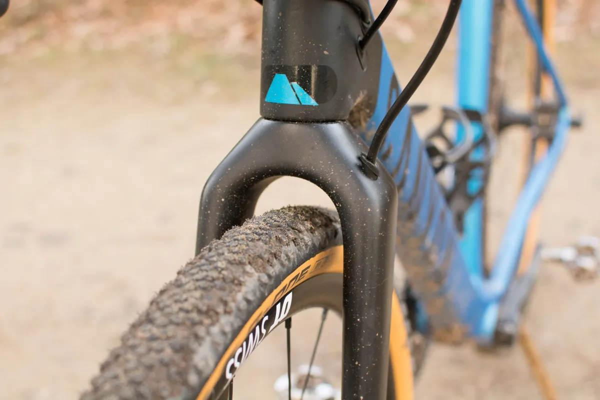 Front tyre clearance in Grail fork