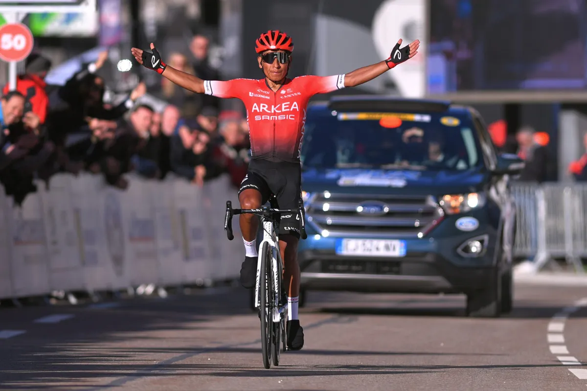 Nairo Quintana won a mountain stage of the Tour de la Provence on a disc-equipped Canyon Ultimate CF SLX and no one batted an eyelid.