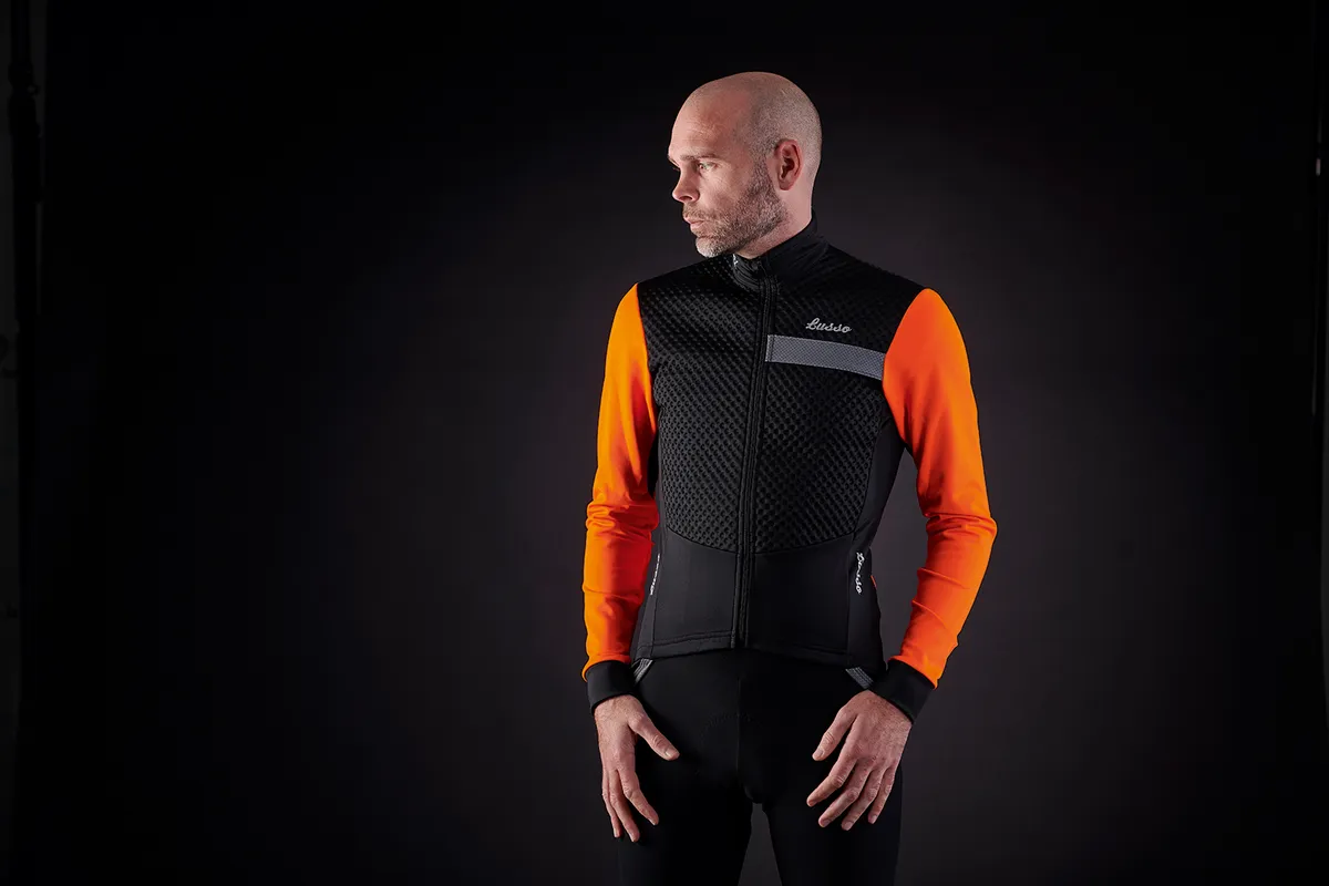 Waterproof and thermal cycling jacket for road cycling from Lusso