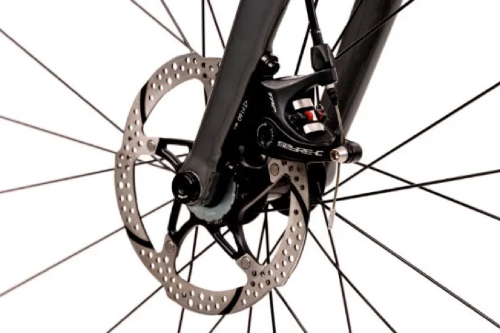 TRP Spyre disc brakes with 160mm rotors.