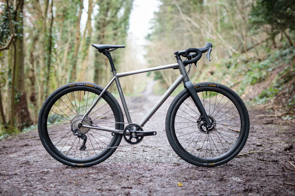 The Grit is a delightful titanium gravel bike.