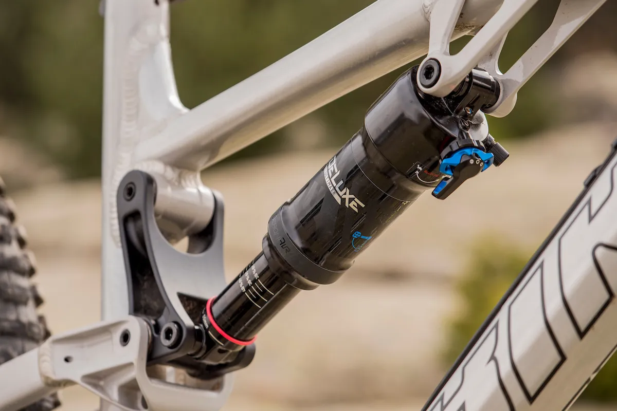 RockShox Deluxe Select  rear shock on the Bird Aether 7