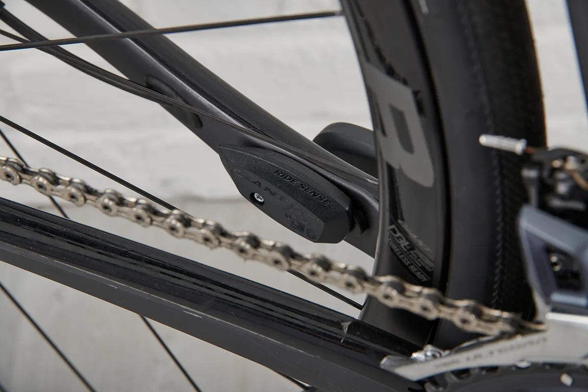 Giant’s chainstay-integrated speed-and-cadence sensor