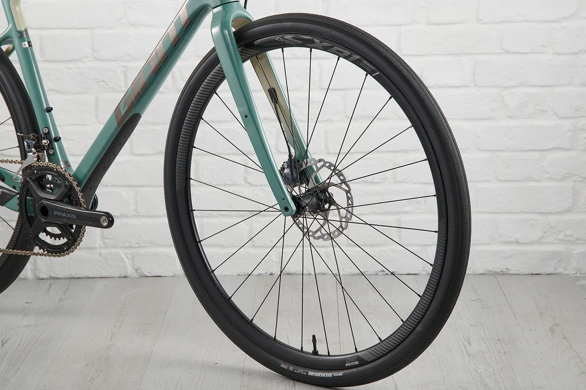 There's clearance for high-volume 45c tyres and 50c if switching to 650b wheels