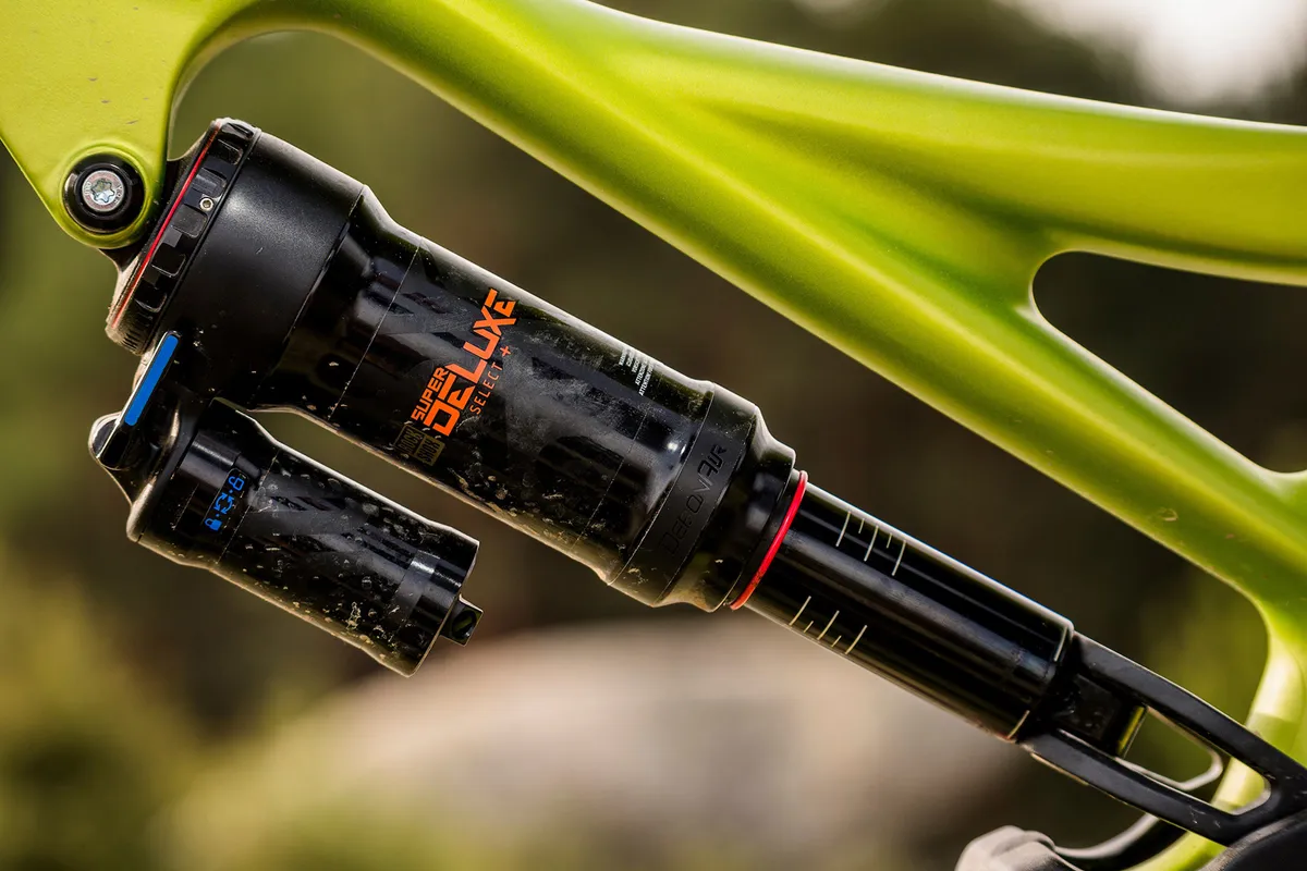 RockShox Super Deluxe Select  rear shock on full suspension mountain bike