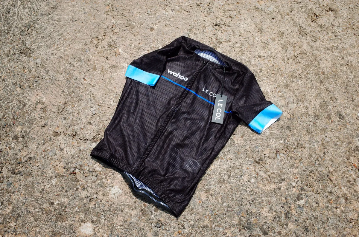 Le Col x Wahoo Indoor Training jersey front