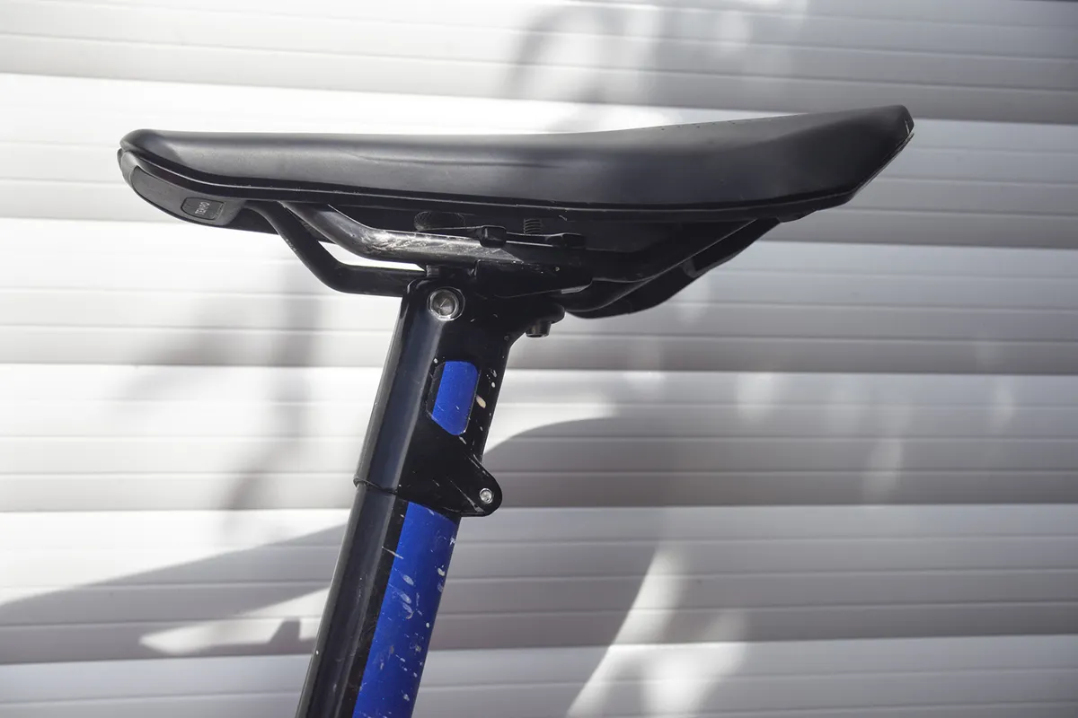 Seat clamp on the 2020 Giant TCR Advanced SL