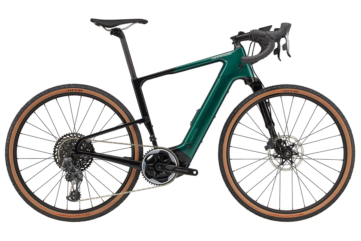 Cannondale Topstone Neo Carbon 1 ebike with Lefty fork