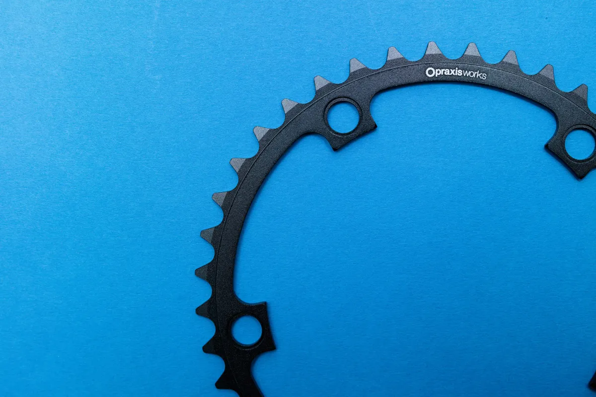 Praxis 39t chainring close up