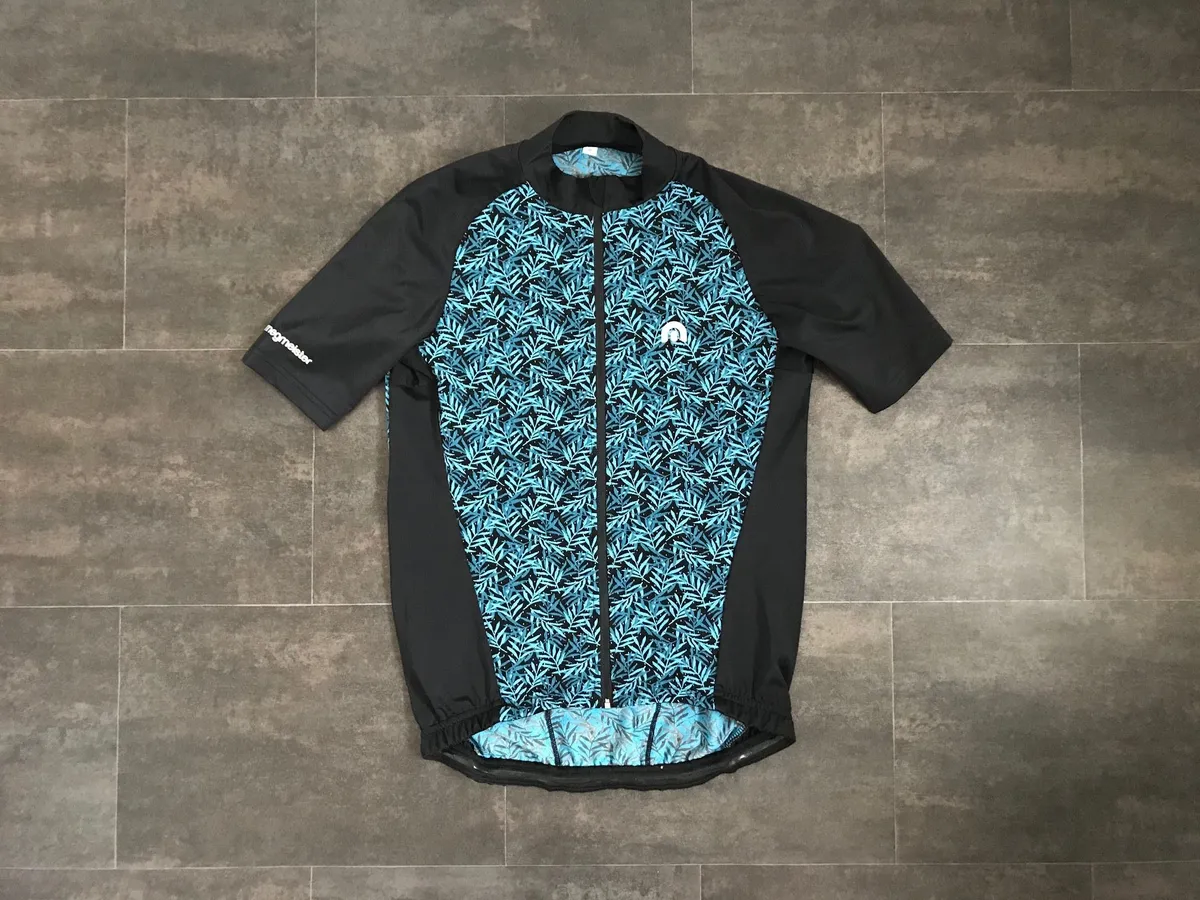 Megmeister Premium Woven Leaves Jersey front
