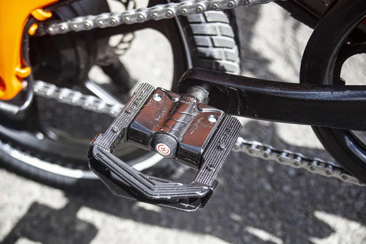 Wellgo pedals on the MiRiDER One ebike