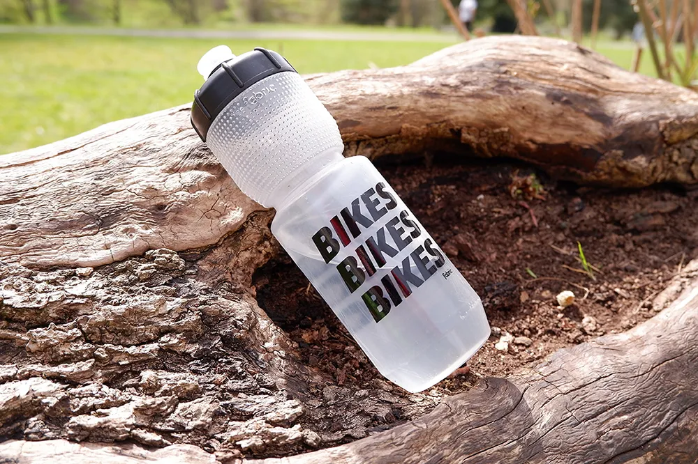 Fabric Gripper water bottles for cycling